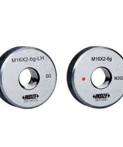 Dưỡng kiểm ren ngoài hệ mét Insize 4120 (Metric Thread Ring Gauges) vòng chuẩn GO và NOGO ISO 1502